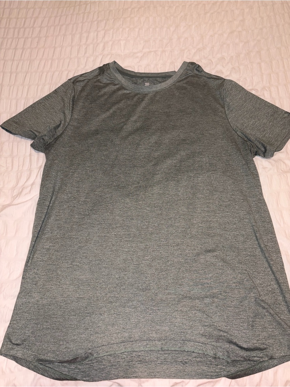 all in motion Heather Gray Short Sleeve Crew T-Shirt